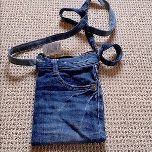 DENIM CROSSBODY PURSE NWT SUPER CUTE